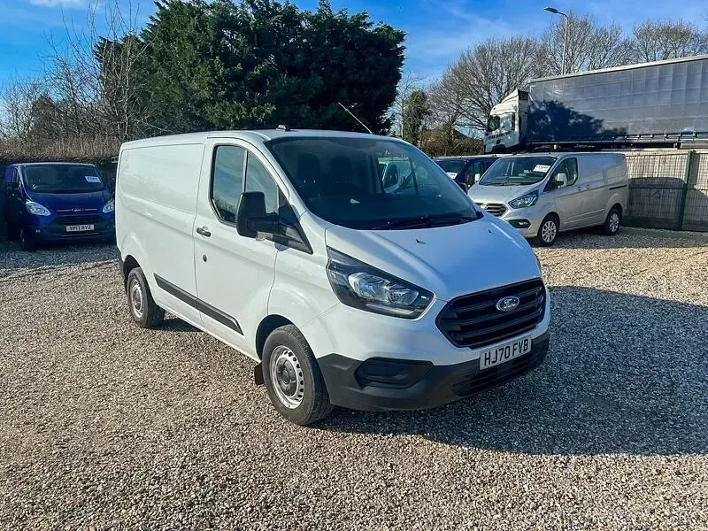 Używany Ford Transit Custom 105 KM (77 kW) 2020 Biały Van