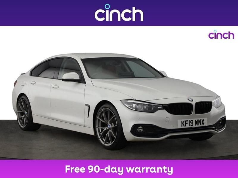 White Used 2019 BMW 420 Sport Line Coupe | £15,749 (Good price) - Image 1/3