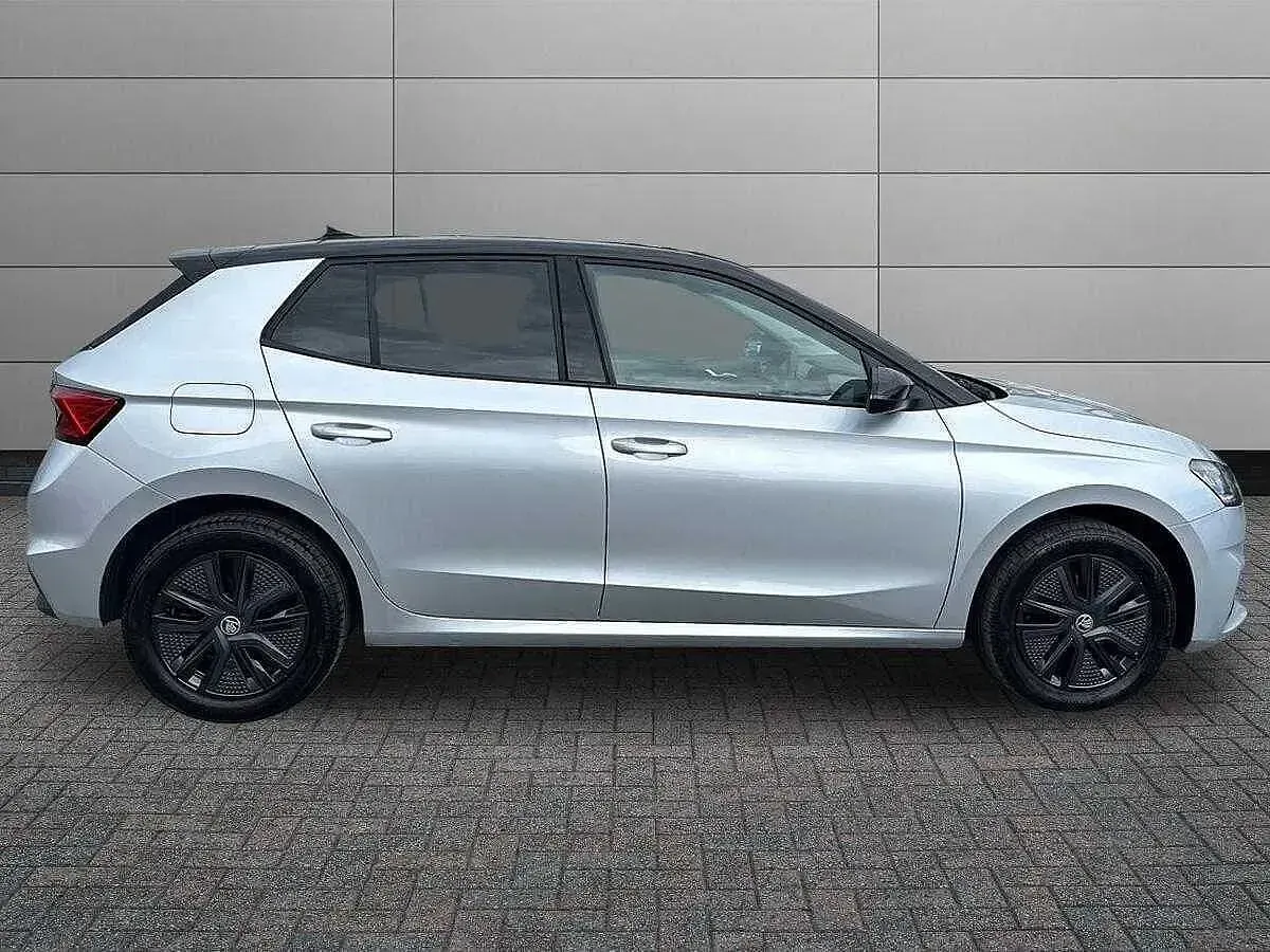 Used Skoda Fabia Colour Edition 113 HP (83 kW) 2024 Brilliant silver metallic black magic pearl effect Hatchback
