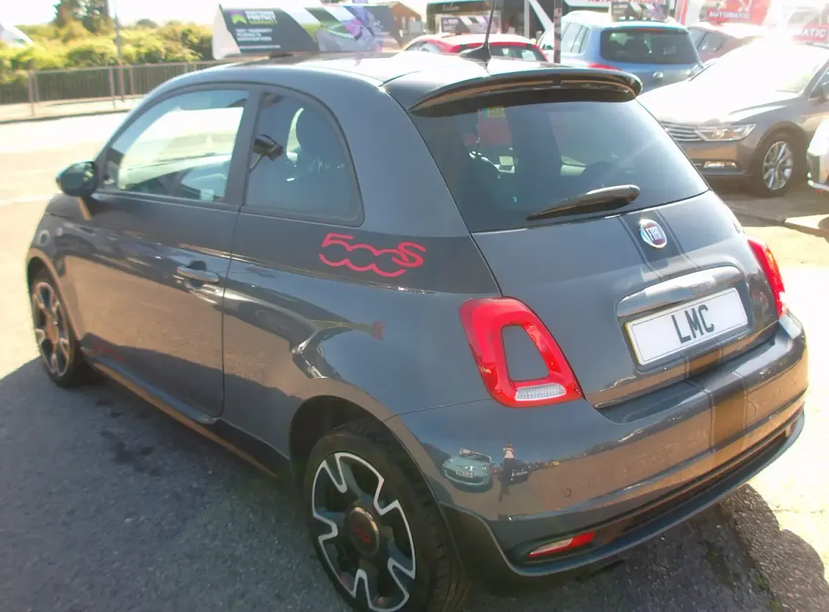 Used Fiat 500 S 85 HP (62 kW) 2019 Grey Hatchback