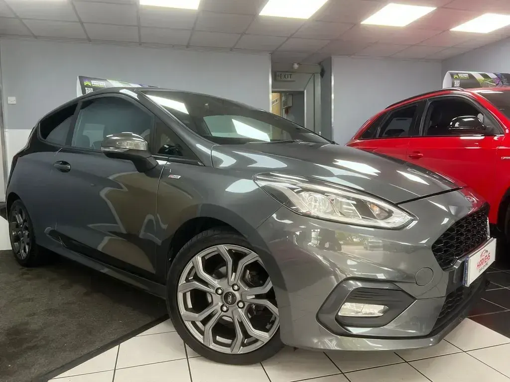 Used Ford Fiesta ST-Line X 125 HP (91 kW) 2017 Grey Hatchback