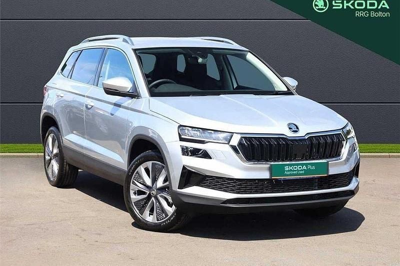 Silver New 2024 Skoda Karoq SE L SUV | £26,495 (Fair price) - Image 1/4