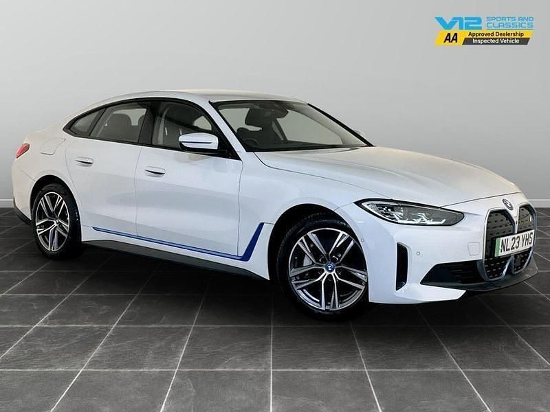 White Used 2023 BMW i4 Sport Line Sedan | £26,995 (Super price) - Image 1/2