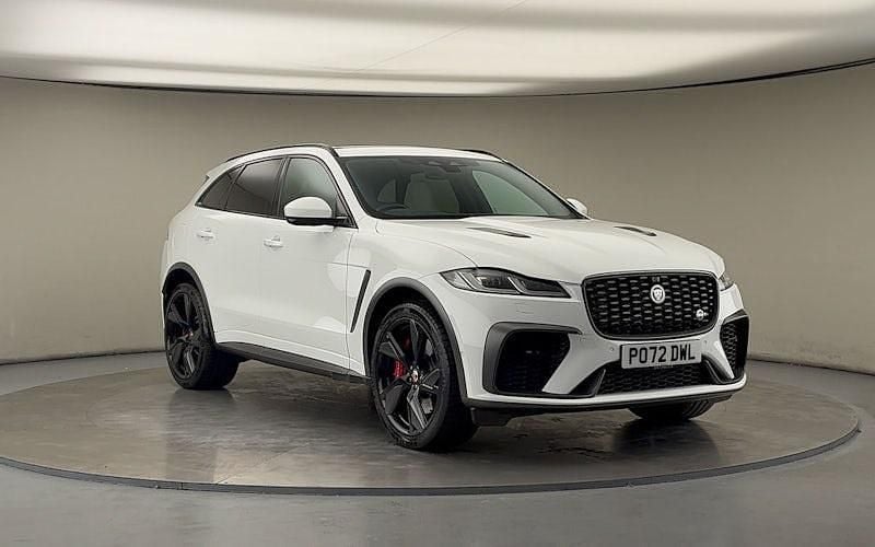 Used Jaguar F-Pace SVR 551 HP (405 kW) 2022 White SUV
