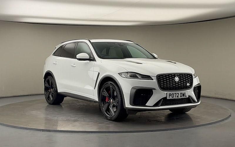 White Used 2022 Jaguar F-Pace SVR SUV | £50,150 - Image 1/4