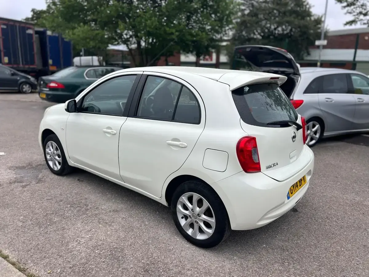 Used Nissan Micra Acenta 2014 White Hatchback