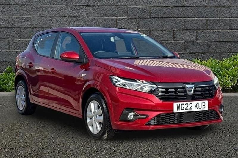 Used Dacia Sandero Comfort 100 HP (73 kW) 2022 Red Hatchback