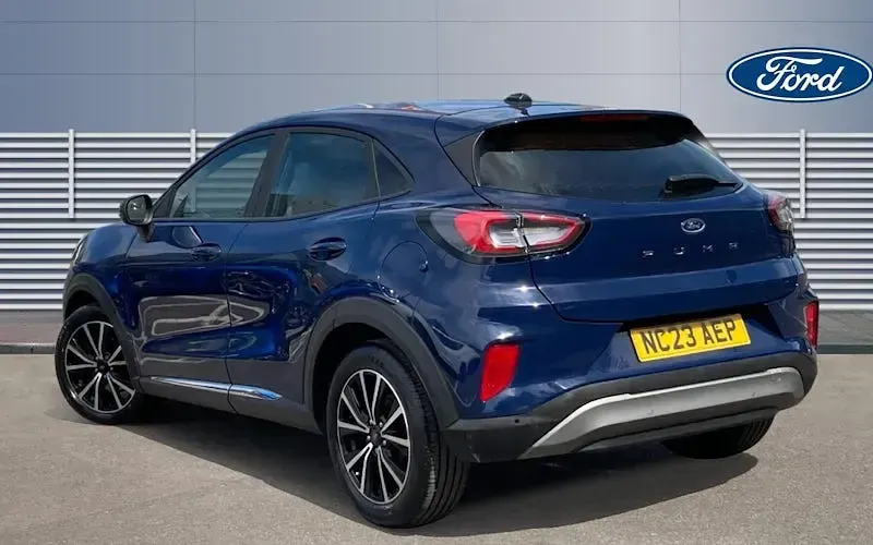 Used Ford Puma Titanium 125 HP (91 kW) 2023 Blue SUV
