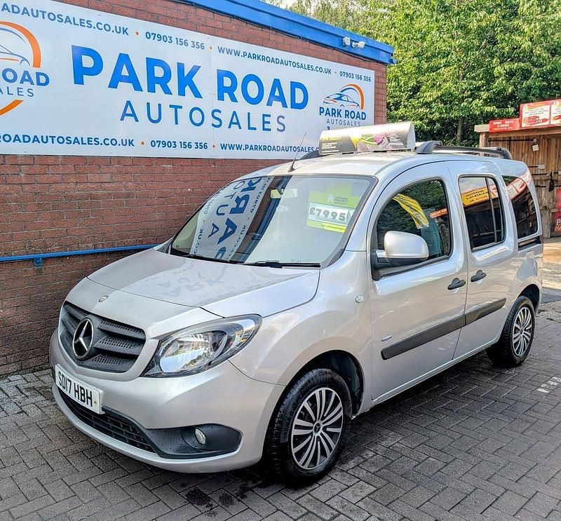 Used Mercedes Citan 109 90 HP (66 kW) 2017 Silver