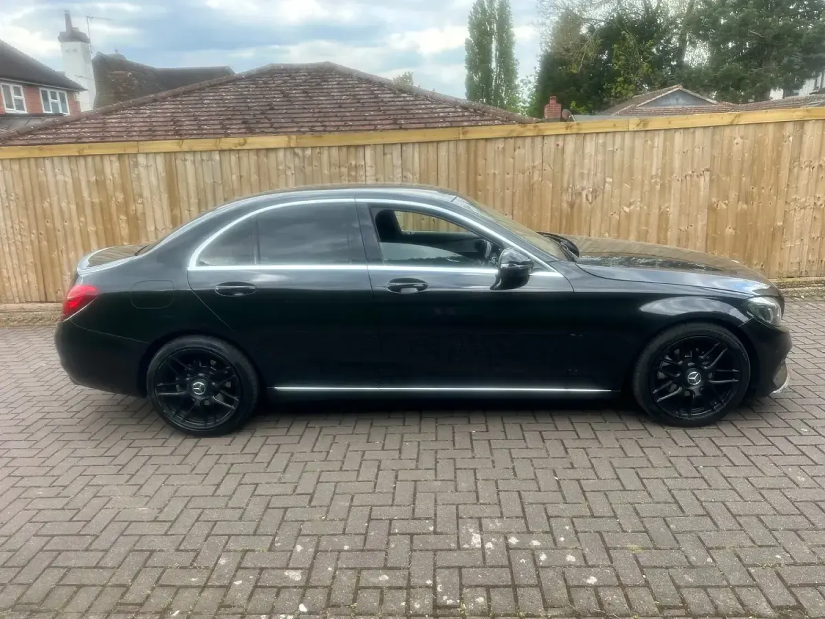 Used Mercedes C220 2016 Black Sedan