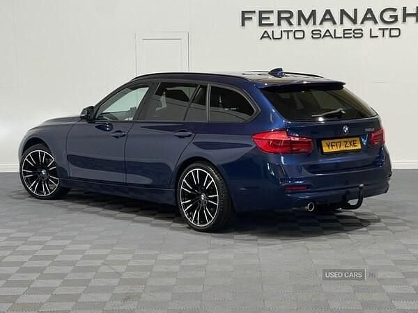 Used BMW 316 116 HP (85 kW) 2017 Blue Estate