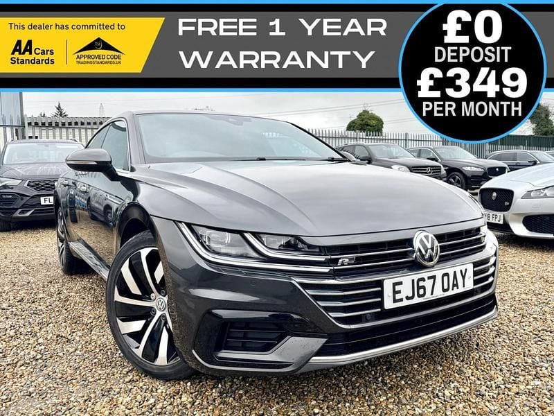 Used VW Arteon R-line 2017 Grey Hatchback