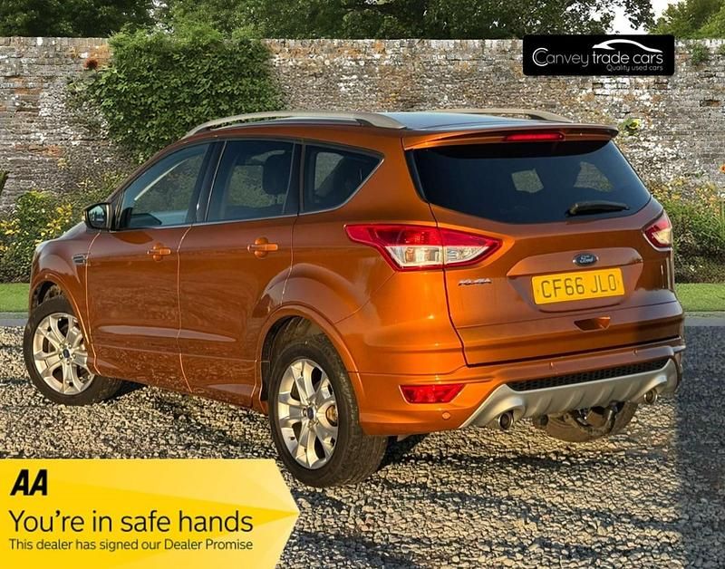 Used Ford Kuga Sport 180 HP (132 kW) 2016 Orange SUV