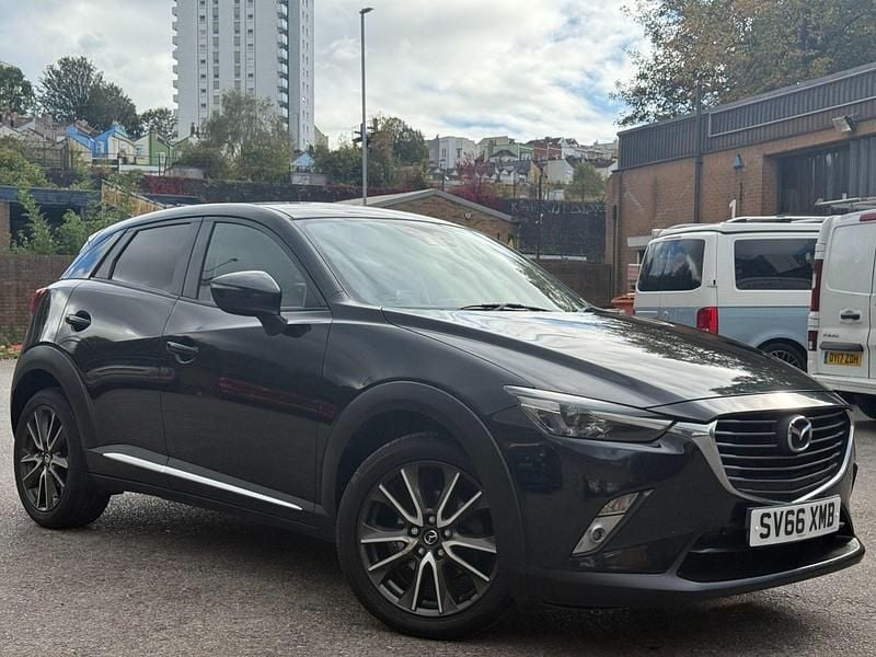Black Used 2016 Mazda CX-3 Inclusive SUV | £6,195 (A bit pricey) - Image 1/4
