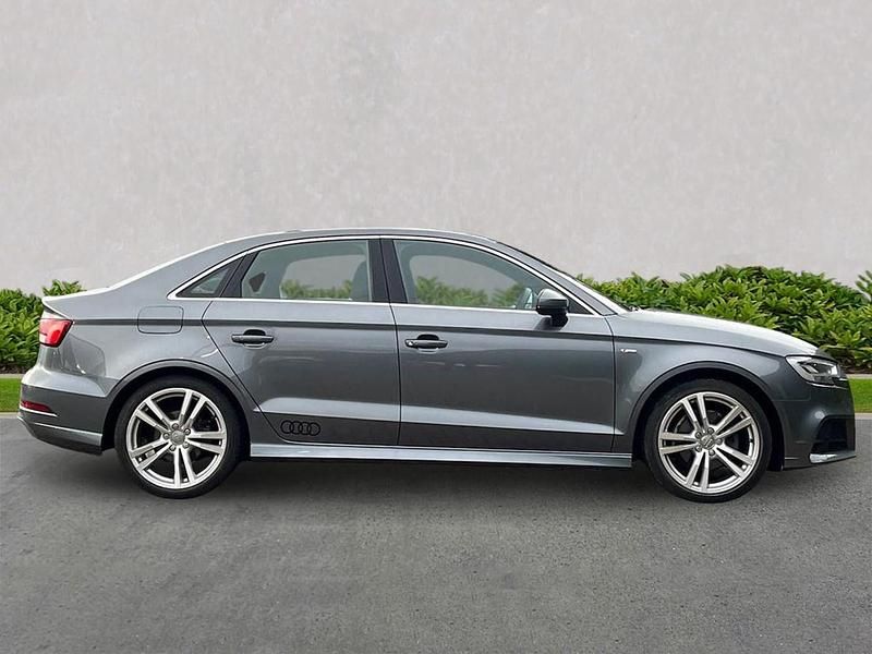 Used Audi A3 S-Line 150 HP (110 kW) 2019 Grey Sedan