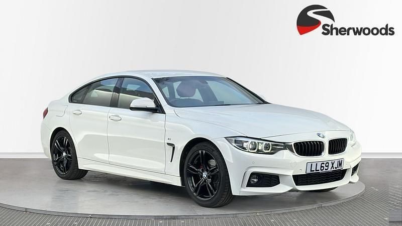 White Used 2019 BMW 420 M Sport Coupe | £17,599 (Fair price) - Image 1/4