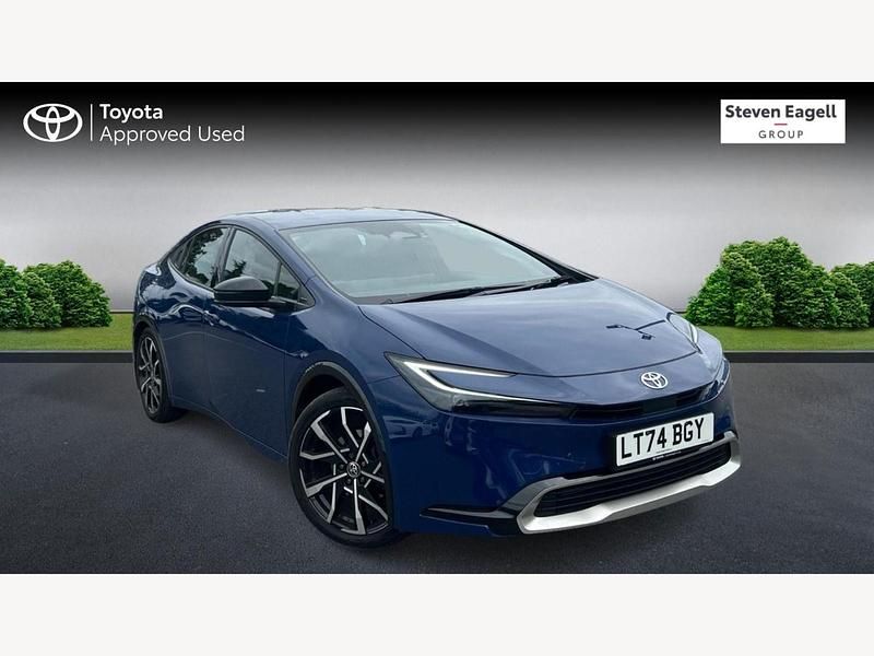 Blue Used 2024 Toyota Prius Hatchback | £31,142 (Expensive) - Image 1/3