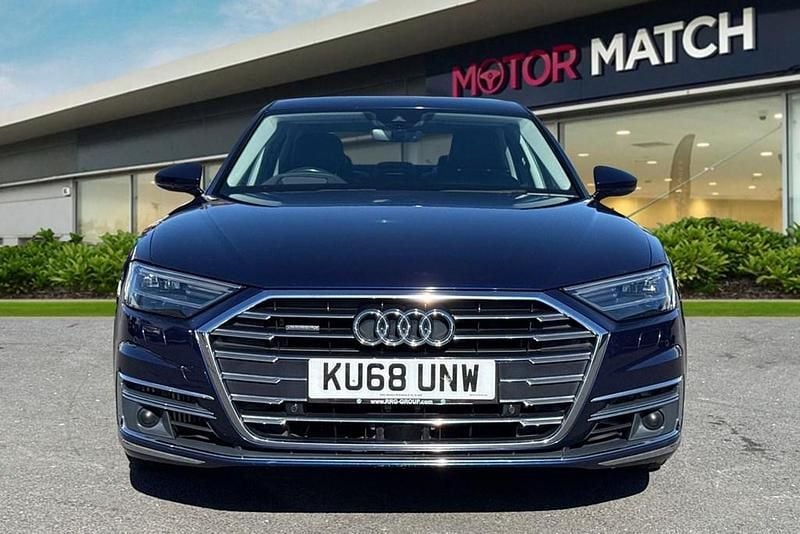 Used Audi A8 Advanced 2018 Blue Sedan