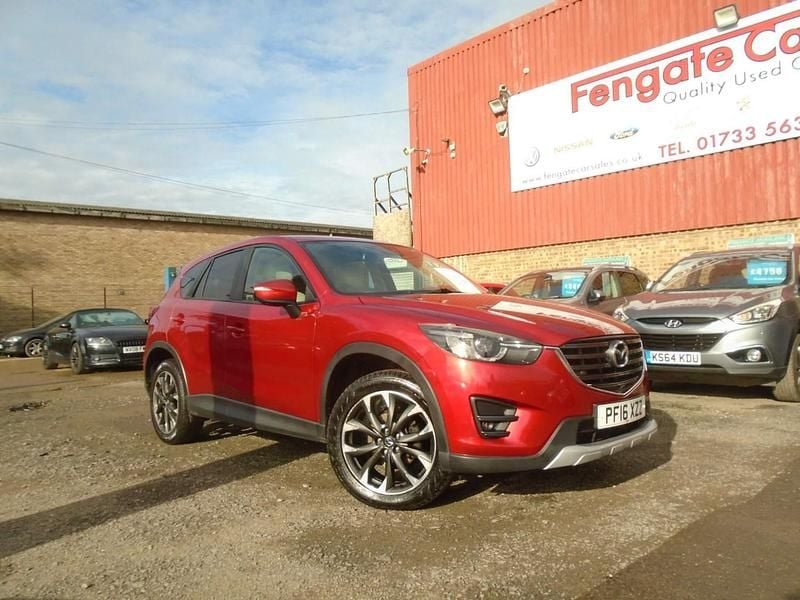 Red Used 2016 Mazda CX-5 Inclusive SUV | £6,750 (A bit pricey) - Image 1/3