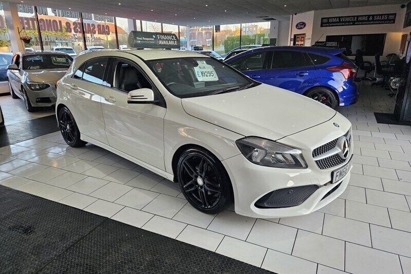 White Used 2017 Mercedes A200 AMG line Hatchback | £9,295 (Fair price) - Image 1/1