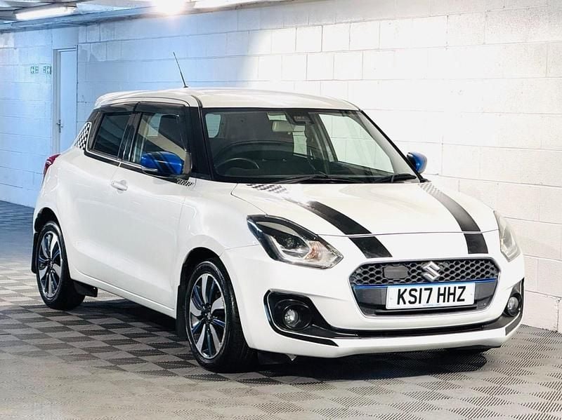 White Used 2017 Suzuki Swift SZ5 Hatchback | £6,989 (Good price) - Image 1/4