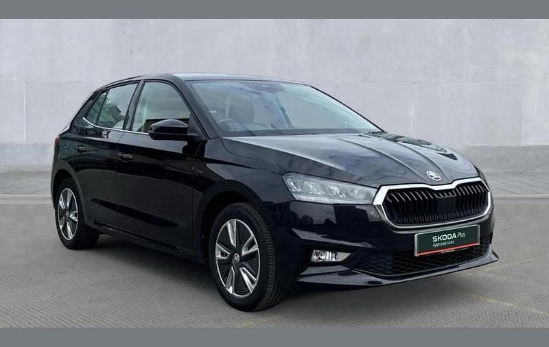 Used Skoda Fabia SE L 108 HP (79 kW) 2022 Black Hatchback