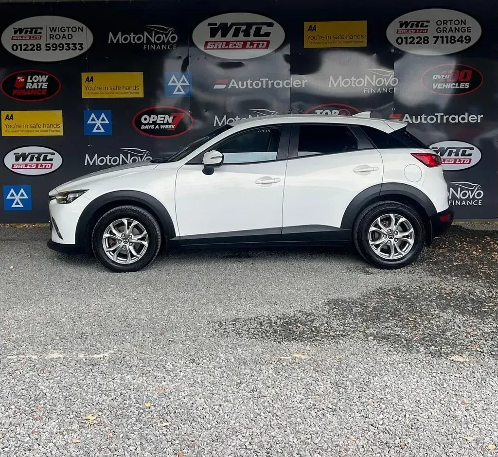 Used Mazda CX-3 121 HP (88 kW) 2015 White SUV