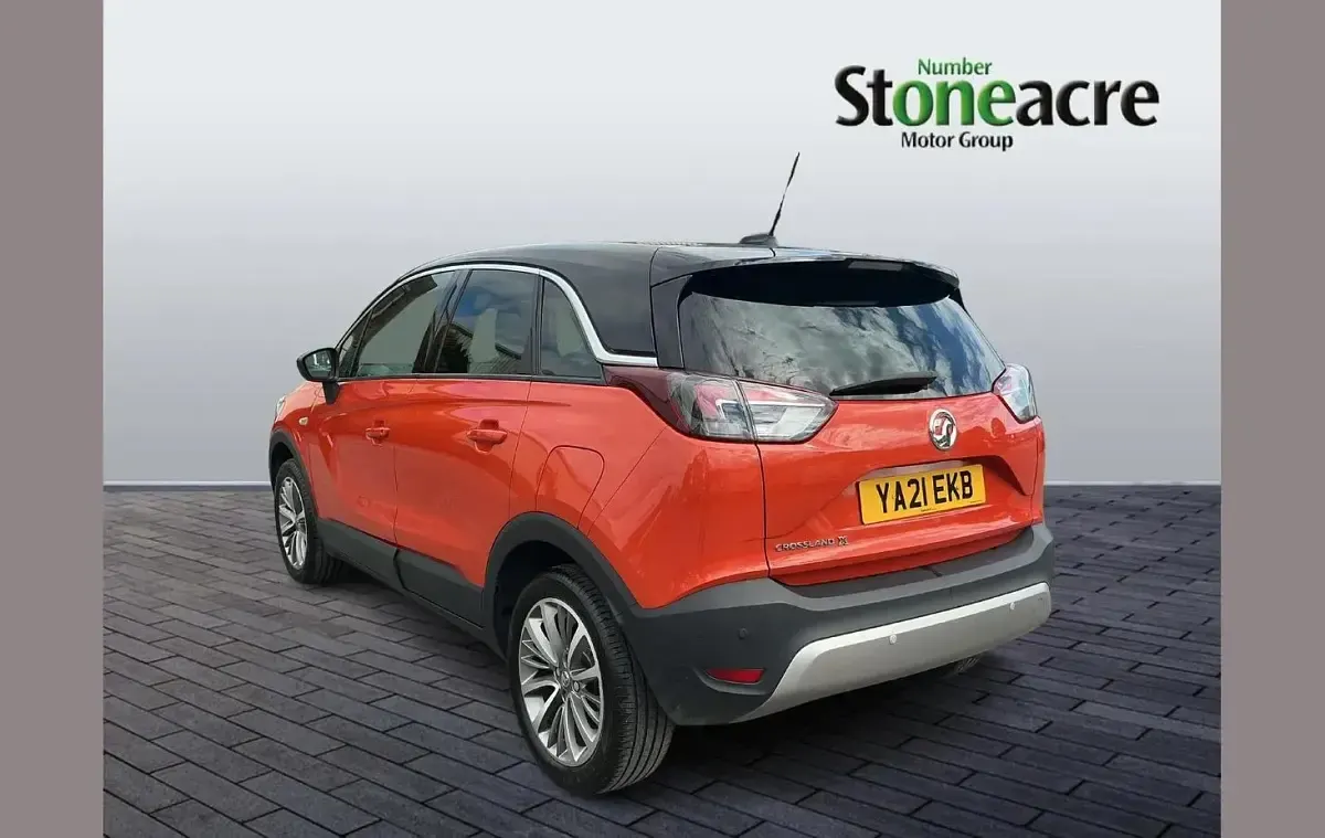 Used Vauxhall Crossland X 108 HP (79 kW) 2021 Orange SUV
