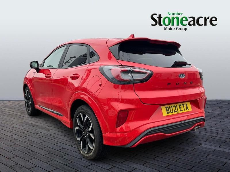 Used Ford Puma ST-Line X 125 HP (91 kW) 2021 Red Hatchback