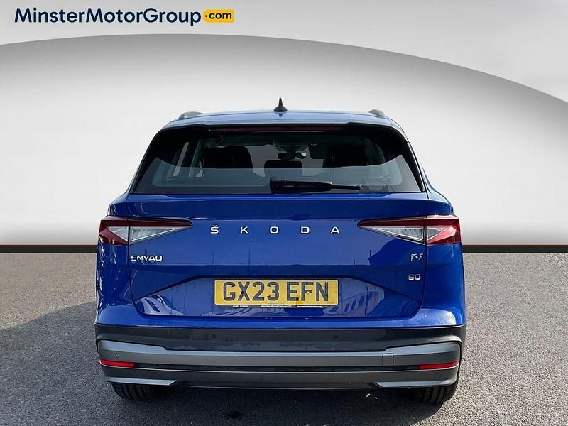Used Skoda Enyaq iV 150 kW (204 HP) 2023 Blue SUV