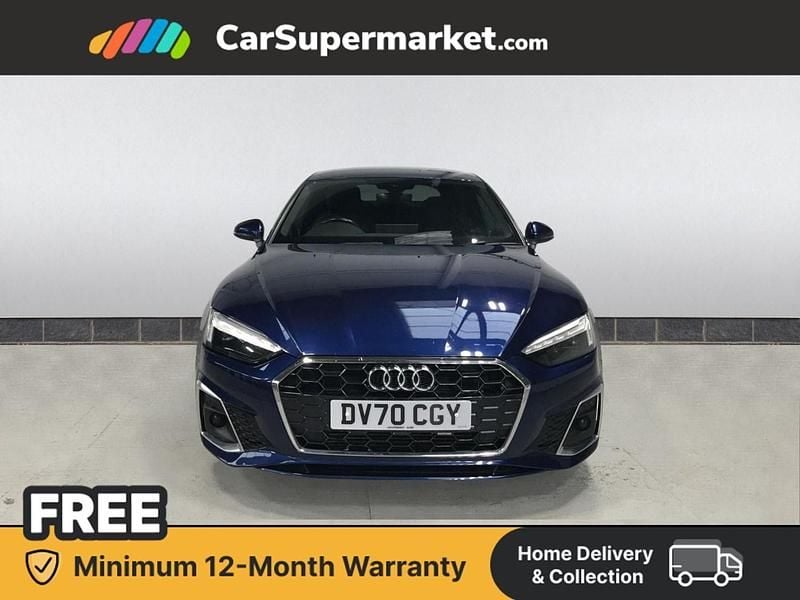 Used Audi A5 S-Line 2020 Blue Hatchback