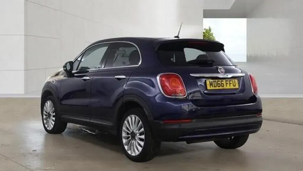Used Fiat 500X Lounge 170 HP (125 kW) 2017 Blue SUV