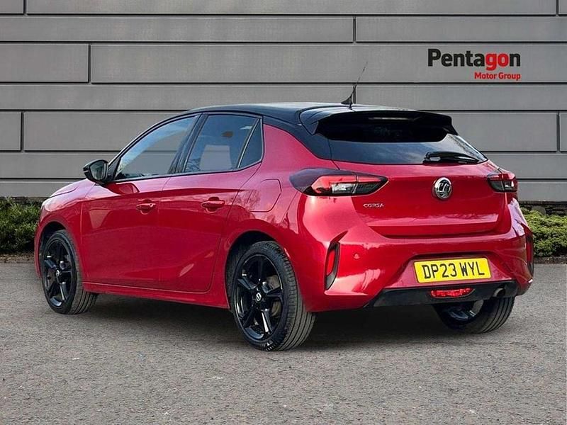 Used Vauxhall Corsa 73 HP (53 kW) 2023 Red Hatchback