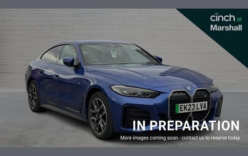 Blue Used 2023 BMW i4 M Sport Sedan | £30,065 (Good price) - Image 1/4