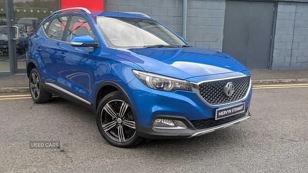 Blue Used 2018 MG ZS Exclusive Sedan | £9,990 (Good price) - Image 1/4