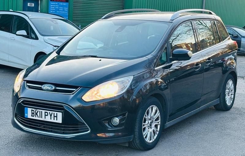 Used Ford Grand C-Max Titanium 115 HP (84 kW) 2011 Black MPV