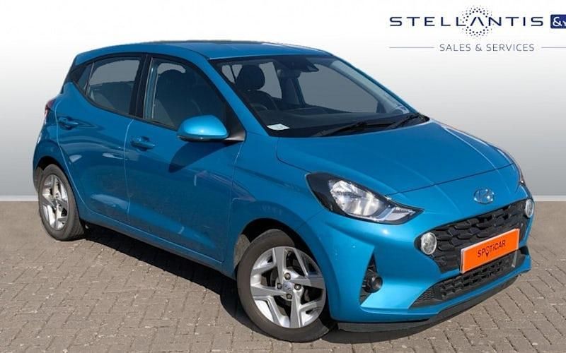 Blue Used 2022 Hyundai i10 SE Hatchback | £11,903 (Fair price) - Image 1/4