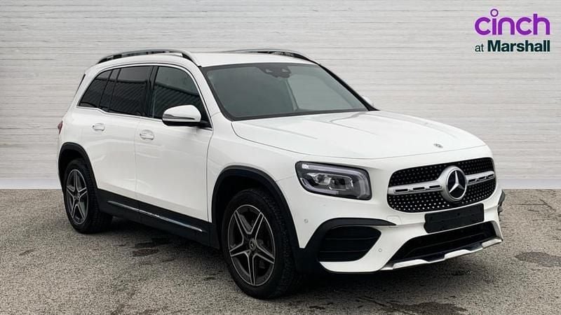 Used Mercedes GLB200 AMG Line Premium 163 HP (119 kW) 2021 White SUV