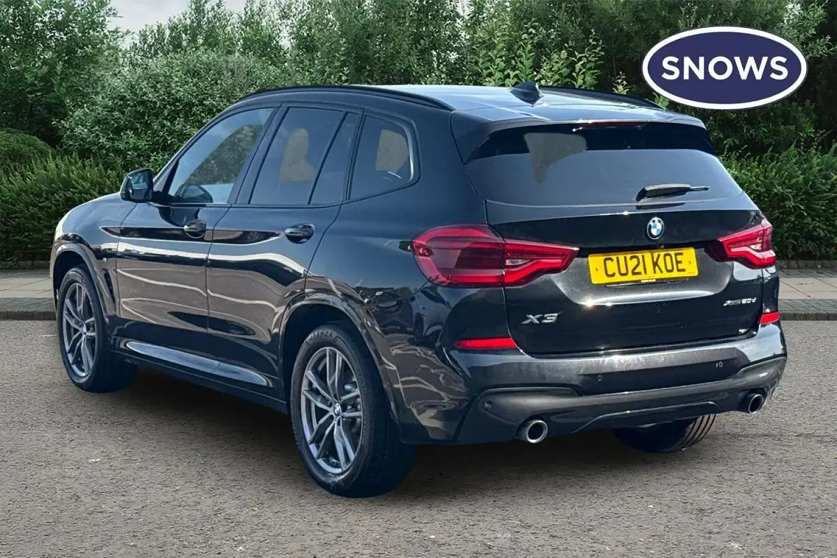 Used BMW X3 M Sport 190 HP (139 kW) 2021 Black SUV