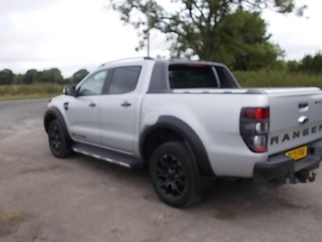 Begagnad Ford Ranger Wildtrack 2021 Silver Pickup
