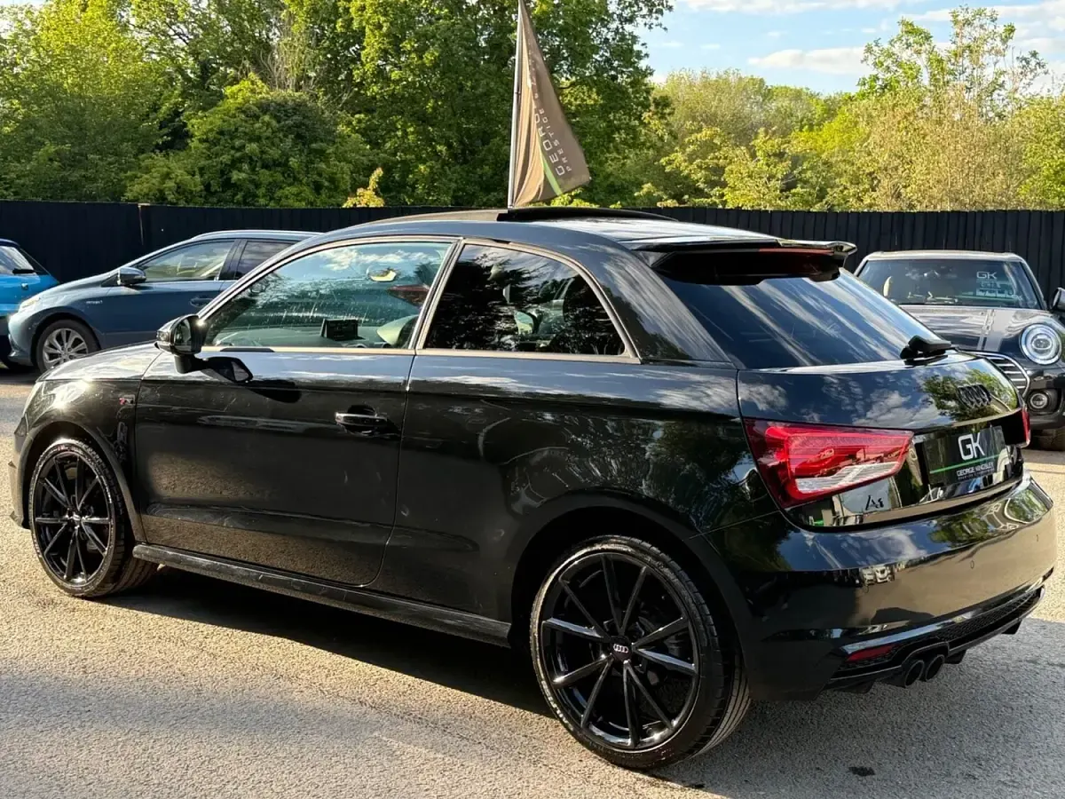 Used Audi A1 Black Edition 150 HP (110 kW) 2018 Black Hatchback