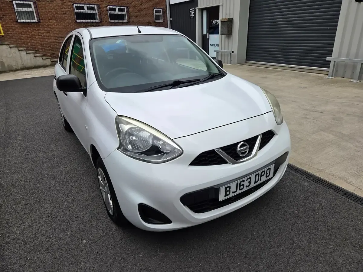 Used Nissan Micra Visia 2013 White Hatchback