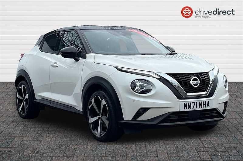 Used Nissan Juke Tekna 117 HP (86 kW) 2022 White SUV