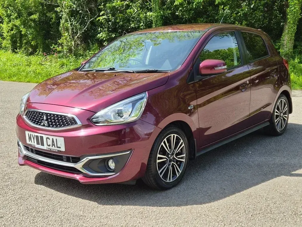 Usado Mitsubishi Mirage 2019 Roxo Citadino
