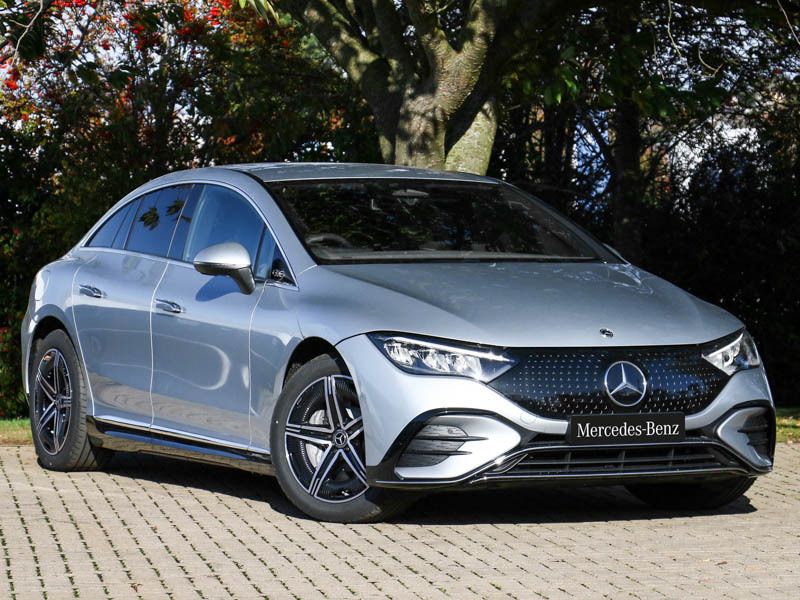 Silver New 2024 Mercedes EQE350 AMG line Sedan | £65,098 (A bit pricey) - Image 1/4