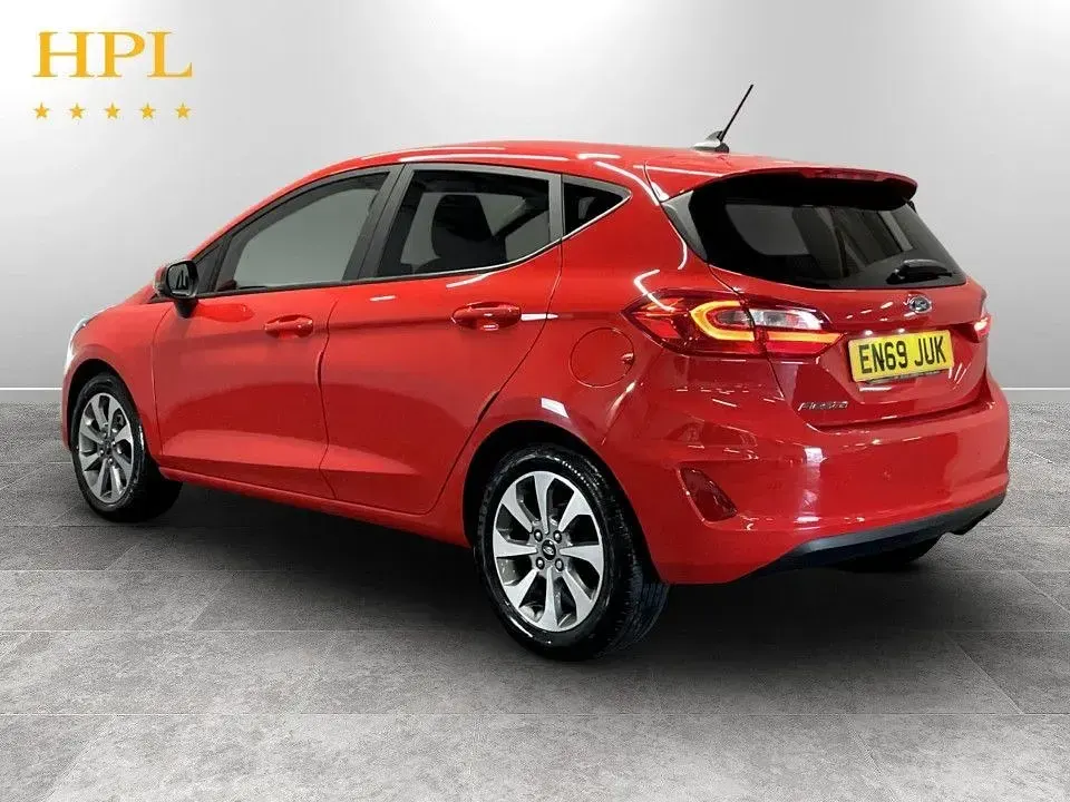 Used Ford Fiesta Trend 95 HP (69 kW) 2020 Red Hatchback