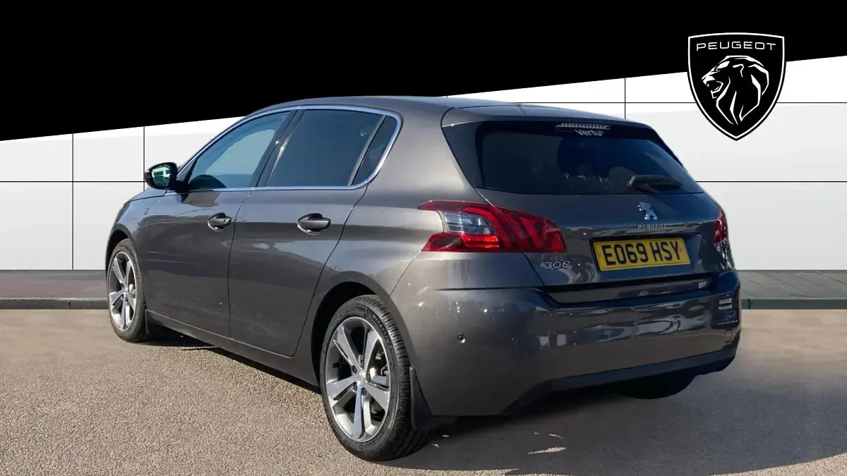 Used Peugeot 308 131 HP (96 kW) 2019 Grey Hatchback