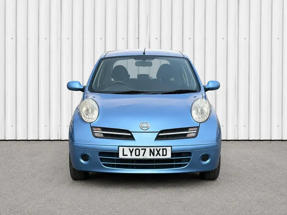 Used Nissan Micra 79 HP (58 kW) 2007 Blue Hatchback
