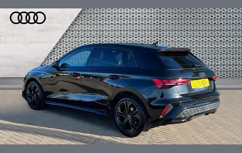 Used Audi A3 e-tron Black Edition 200 HP (147 kW) 2025 Black Hatchback