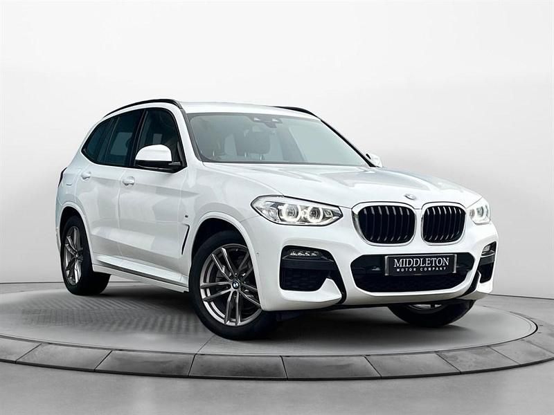 Used BMW X3 M Sport 190 HP (139 kW) 2020 White SUV